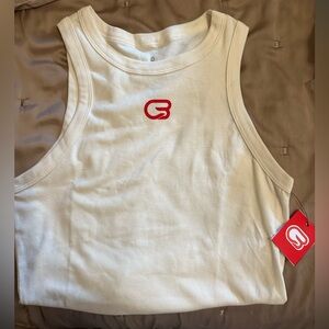 CycleBar Racerback crop tank